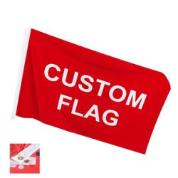 3 x 5 Ft Custom Flag Wth Webbing & Grommets