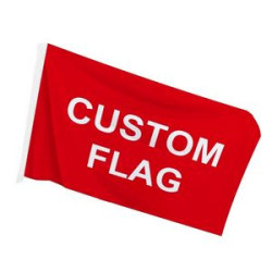 3 x 5 Ft Custom Flag Wth Webbing & Grommets
