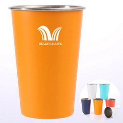 16oz Stainless Steel Pint Cups