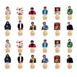 Theme Party Cupcake Toppers - Birthday Decoration Supplies