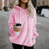 Women'S Oversized Fuzzy Pullover Hoodies