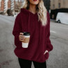 Women'S Oversized Fuzzy Pullover Hoodies