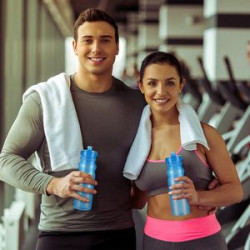 24Oz Lightweight Reusable Plastic Sport Bottle
