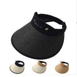 Jute Large brim shade straw hat