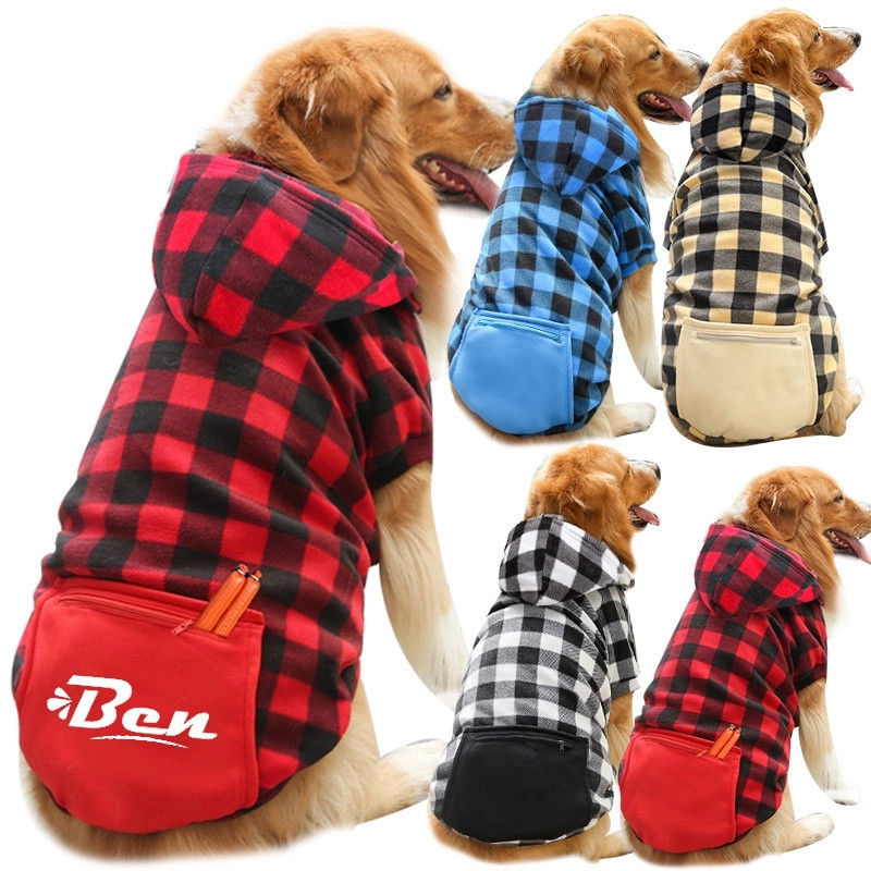 Pet Dog Winter Hoodie Cotton