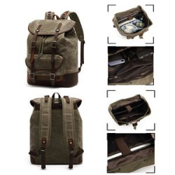 Unisex Canvas Casual Rucksack