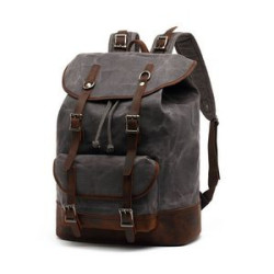 Unisex Canvas Casual Rucksack