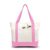 Cotton Canvas Shopping Tote Bag