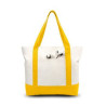 Cotton Canvas Shopping Tote Bag