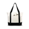Cotton Canvas Shopping Tote Bag
