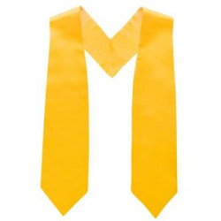 Plain Graduation honor Stole Sash