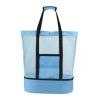 Beach Tote Bag with Insulated Can Cooler