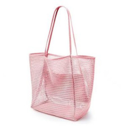 Mesh Beach Tote Womens Shoulder Handbag
