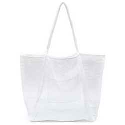 Mesh Beach Tote Womens Shoulder Handbag