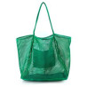 Mesh Beach Tote Womens Shoulder Handbag
