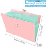 Expanding File Folder 5 Pockets
