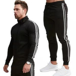 Men's Athletic Tracksuit 2 Piece Set