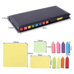 PU Leather Sticky Note Set