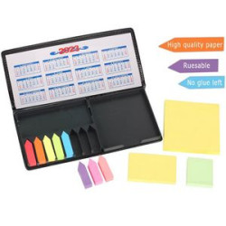 PU Leather Sticky Note Set