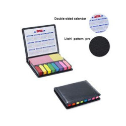 PU Leather Sticky Note Set