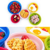 Collapsible Containers Set of 4 Round Silicone Bowl