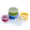 Collapsible Containers Set of 4 Round Silicone Bowl