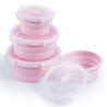 Collapsible Containers Set of 4 Round Silicone Bowl