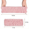 Wide-brimmed girls' makeup face wash mask headband