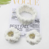 Wide-brimmed girls' makeup face wash mask headband