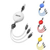 3 In 1 Retractable USB Data Charging Cable