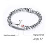 Silver Medical Bracelet