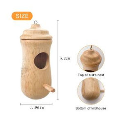 Charming Wooden Humming bird House