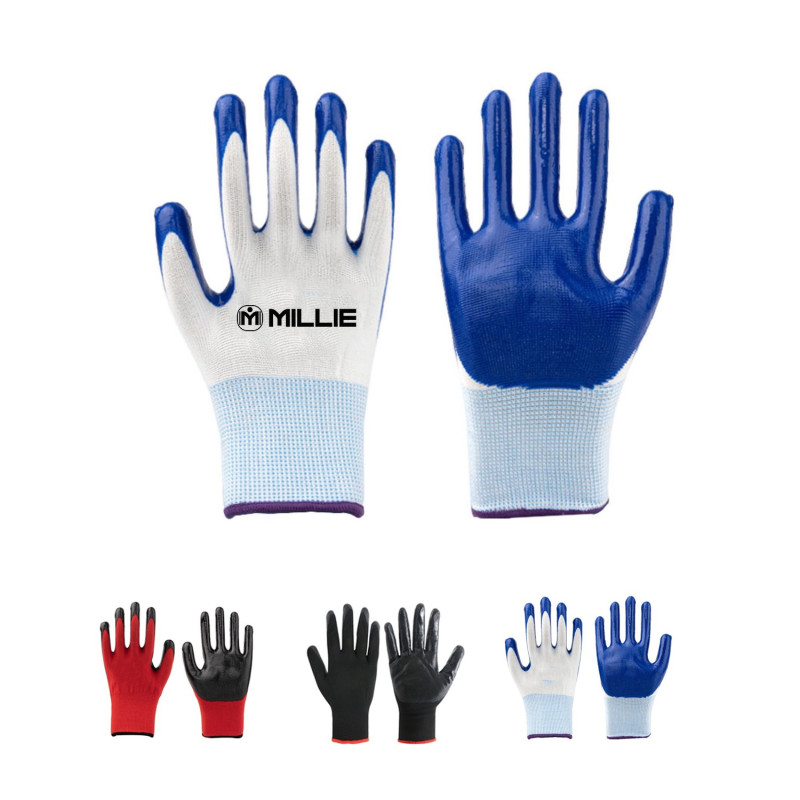 Wear-resistant Nitrile Dipped Gloves