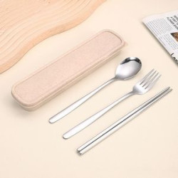 Portable Stainless Steel Flatware Set