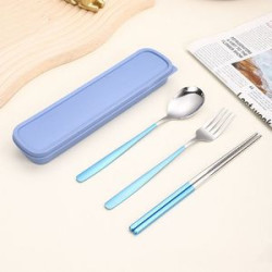 Portable Stainless Steel Flatware Set