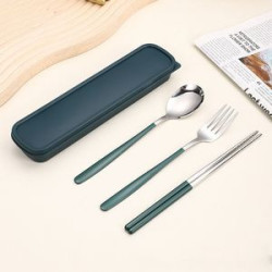Portable Stainless Steel Flatware Set