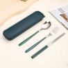 Portable Stainless Steel Flatware Set