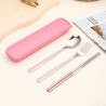 Portable Stainless Steel Flatware Set