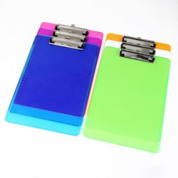 Plastic Clipboards with Low Profile Clip