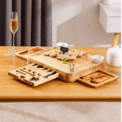 Cheese Board With Knife Set