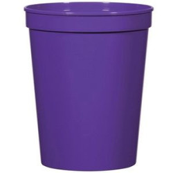 12 Oz Reusable Plastic Stadium Cups
