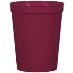 12 Oz Reusable Plastic Stadium Cups