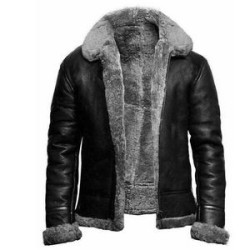 Men's Polyester Lining Thickened Warm Winter Jacket