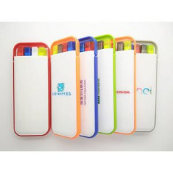 Ball Point Pen Highlighter Pencil Combination Set