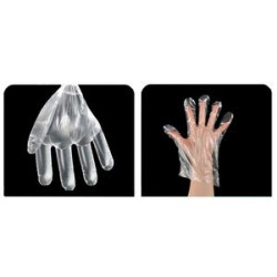 Disposable PE Gloves 2pcs In The Pack