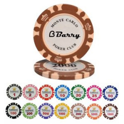 Round Plastic Poker Chips