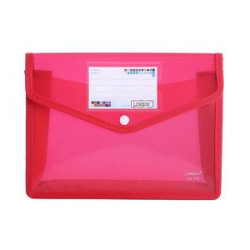 A4 Size Document Storage Bag With Snap Button