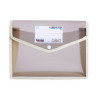 A4 Size Document Storage Bag With Snap Button