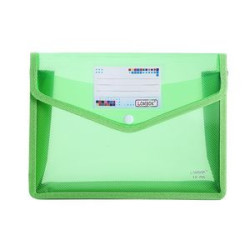 A4 Size Document Storage Bag With Snap Button