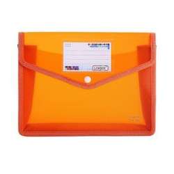 A4 Size Document Storage Bag With Snap Button